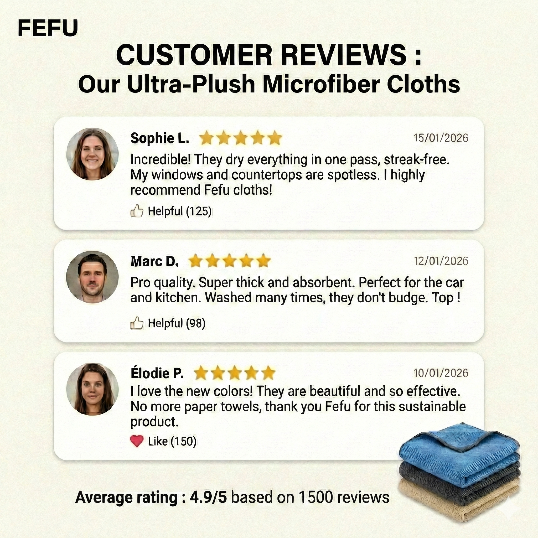 UltraPlush XXL Microfiber Cloth